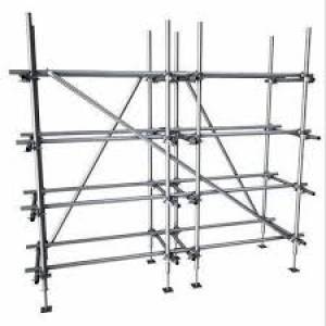 Steel scaffolding system
