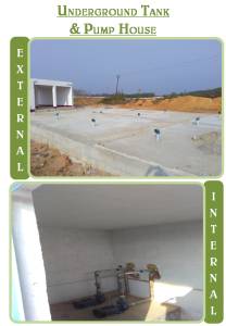 underground tank & pump house