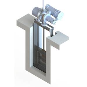 Motorized and Manual Sluice Gates