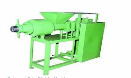 Detergent cake making machine