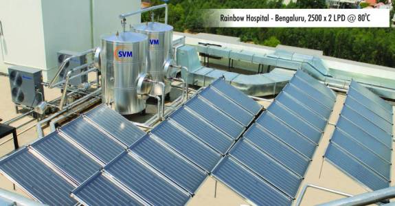 Hybrid Solar Water Heater System