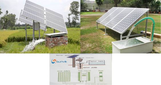 Pump Set & PV Panel