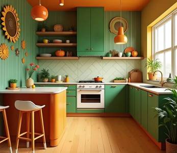 Stone Finish Kitchen