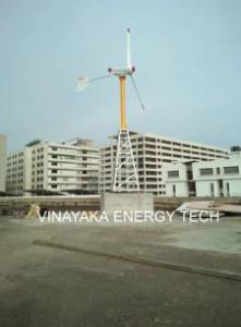 Wind-Solar Hybrid On grid system at Nashik