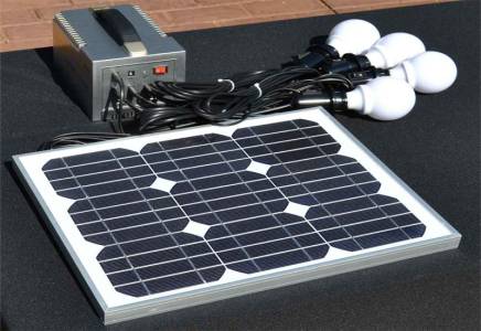 SOLAR DOMESTIC LIGHTING