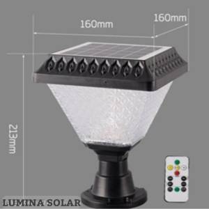 Solar Pillar Lights