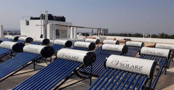 Solar water heaters