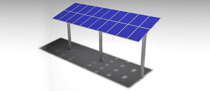 Single Pole Hat On C Structure