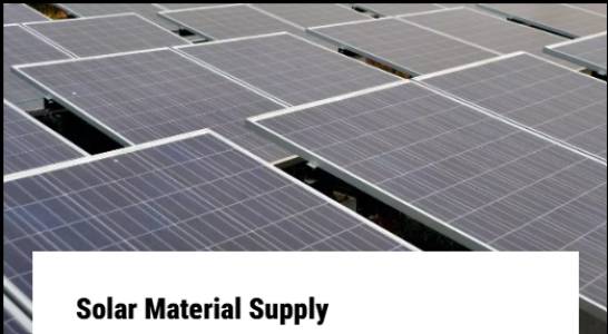 Solar Material Supply