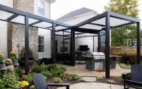 Pergola & Water Gutters