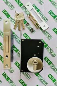 Dormount Stainless Steel 304 Dead Lock With Cylinder