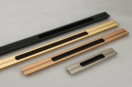 ALUMINIUM WARDROBE HANDLES
