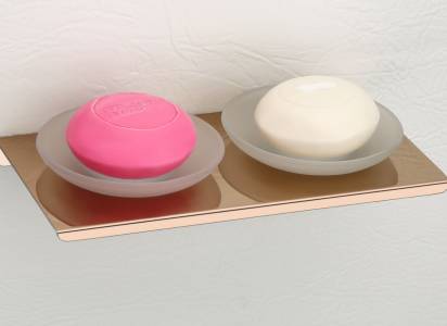Double soap dish