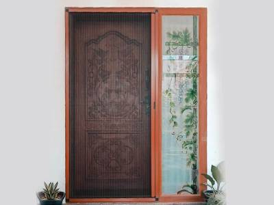 Pleated Net Doors