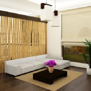 Bamboo Partition