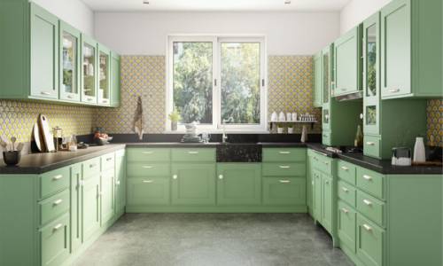 U Shaped Kitchen