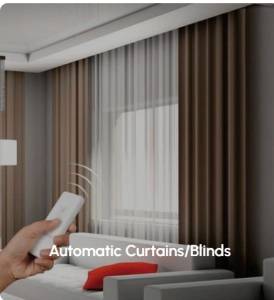 Automatic curtains/blinds