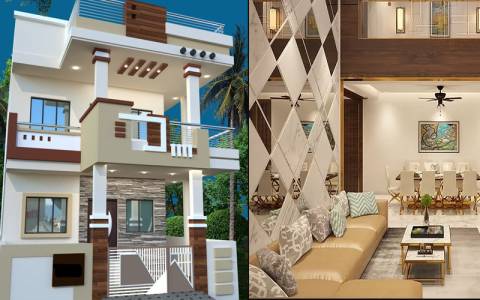 Interior and exterior designs and works
