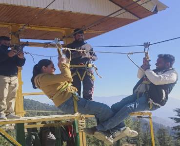 SINGLE & COUPLE ZIPLINE