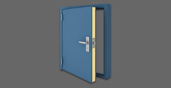 Puf insulated Doors