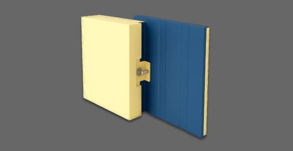 Concealed Fastener Wall Panel