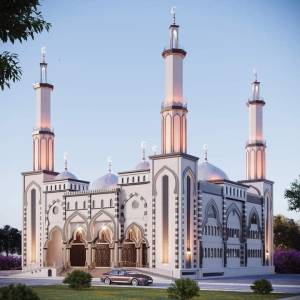 Architectural Serenity and Spiritual Harmony