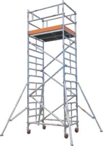 Without Scaffolding Stairway