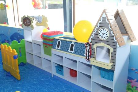 Toddler Section with Motor Skills Toys