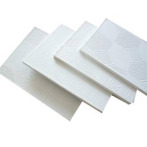 Gypsum tiles
