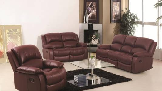 Recliner sofa set