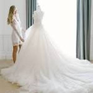Heavy Wedding Gown & Preservation
