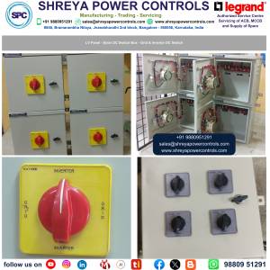 LV Panel - Solar DC Switch Box - Grid & Invertor DC Switch