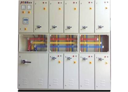 Power factor control panel