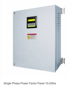 Single Phase Power Factor Panel