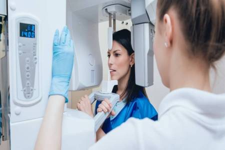 Complete dental check-up and X-ray