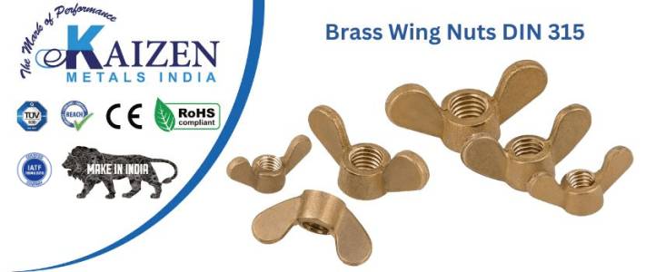 brass wing nuts