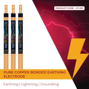 PURE COPPER EARTHING ELECTRODE