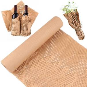 Honeycomb wrap paper bubble roll