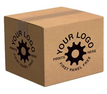 1 Color Printed Corrugated Boxes