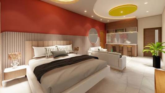 bed room interior work