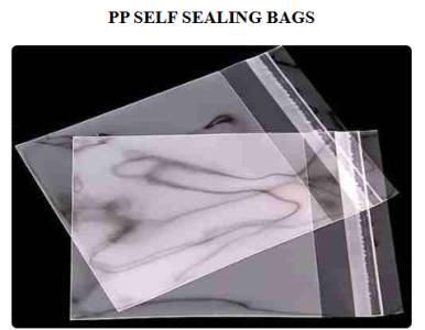 PP SELF SEALING BAGS