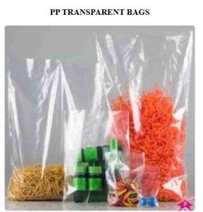 PP TRANSPARENT BAGS