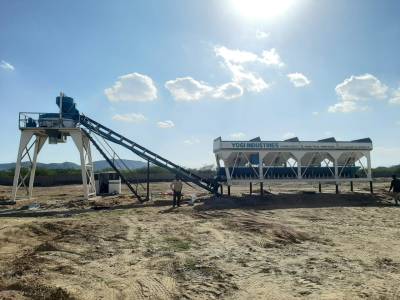Stationary Concrete Batching Plant