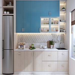 Straight Modular Kitchen Design